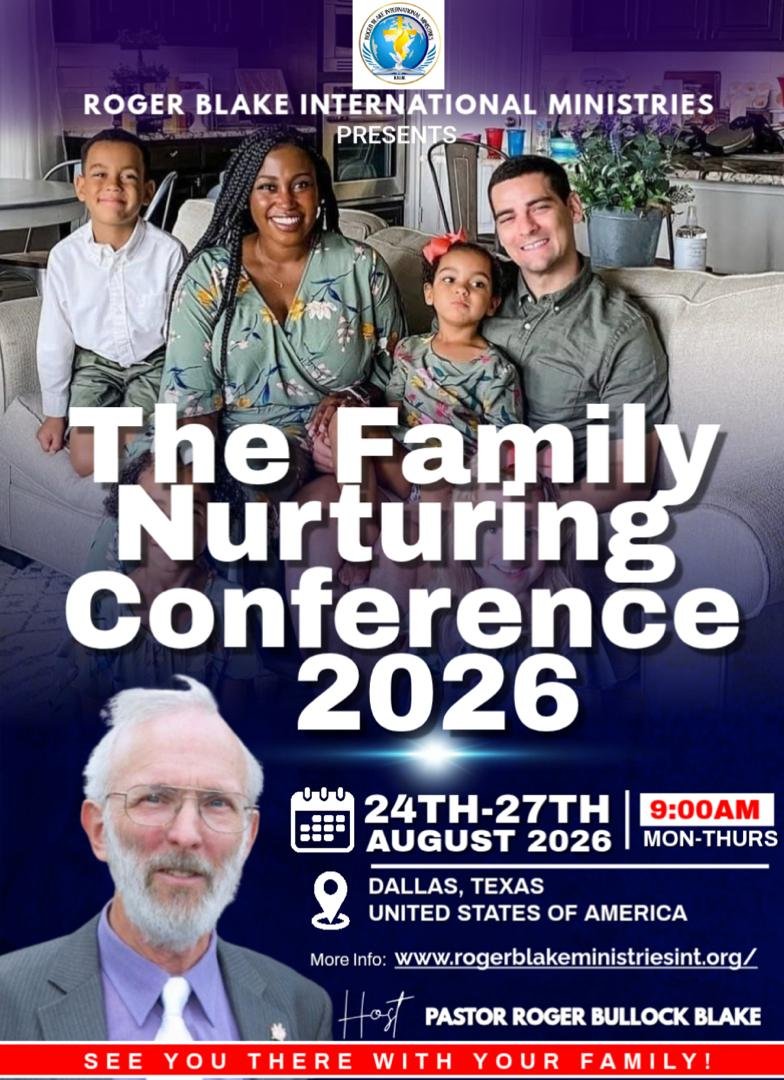 Family Nurturing Conference 2026 Flyer – Dark Theme